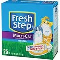 Fresh Step Fresh Step 30468 Scoopable Cat Litter, 25 lb Capacity, Blue/Gray/Green/White 30468